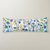Rustikale Wildblumen Seitenschläferkissen (Vorderseite)