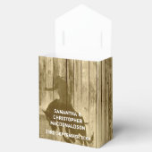 Rustikale Wildwest Cowboy-Hochzeit Geschenkschachtel (Geöffnet)