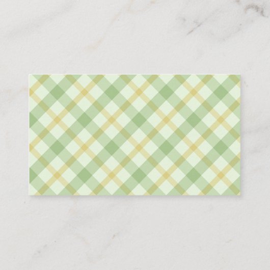 Rustikale Windelwüstenraffle für einheimische Baue Begleitkarte (Rückseite)