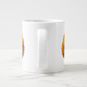 Rustikale Windmühle im Herbstglühen Jumbo-Tasse (Rückseite)