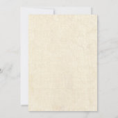 Rustikale Windmühlen-Hochzeits-Einladungen Einladung (Rückseite)