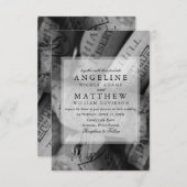 Rustikale Wine Cork Hochzeit Einladung (Vorne/Hinten)