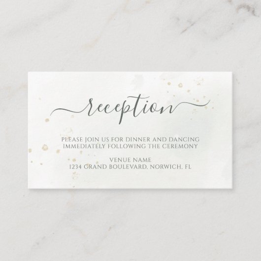 Rustikale Winter Berries Pine Cone Grüne Hochzeit Begleitkarte (Vorderseite)