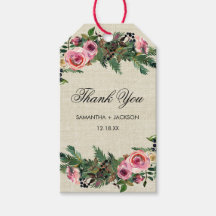 Rustikale Winter Burlap Pine Rose Hochzeit Vielen 