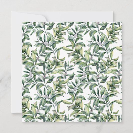 Rustikale Winter Filet Kone Wreath Holiday Party Einladung (Rückseite)