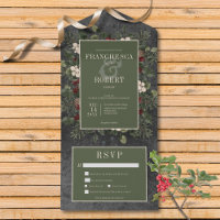 Rustikale Winterfrüchte & Pine Black Dinner
