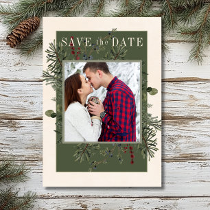 Rustikale Winterfrüchte & Pine Creme Save The Date