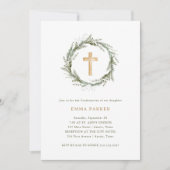 Rustikale Winterlandschaft | Feuerbestätigung Einladung (Vorderseite)