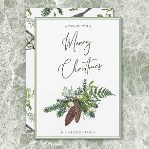 Rustikale Winterpine & Berries Weihnachten