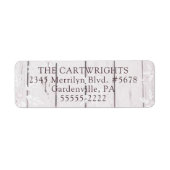 Rustikale Winterschneeflocken aus Weißholz (Vorne)