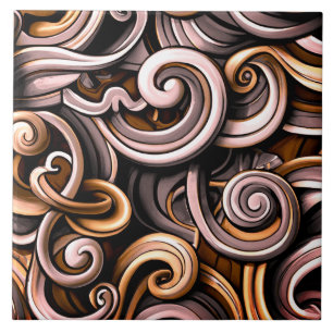 Rustikale Wirbel Fliese