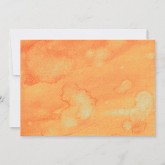 Rustikale Woodland Fox-Engagement-Partei Einladung (Rückseite)