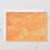 Rustikale Woodland Fox Hochzeitseinladungen Einladung (Rückseite)