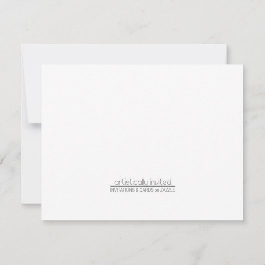 Rustikale Woodsy Dee speichert die Datumskarten Save The Date (Rückseite)