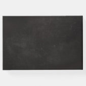 Rustikale Wraath Deer Chalkboard Hochzeit Gästebuch (Rückseite)