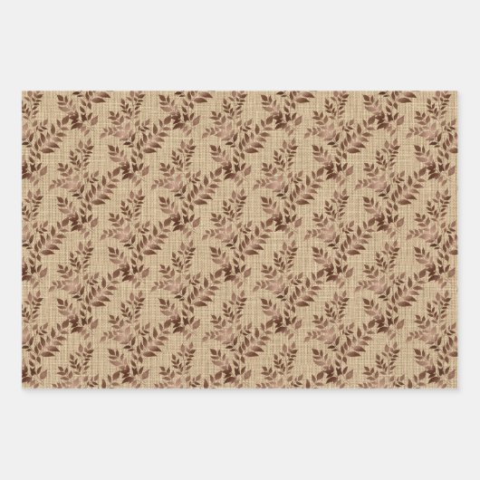 Rustikale Wrapper für Cotgore Geschenkpapier Set (Vorderseite)