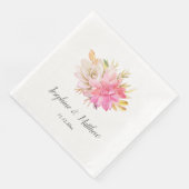 Rustikale Wüstensukkulente Hochzeiten von Napkins Serviette (Ecke)