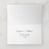 Rustikale Wüstensukkulturen Platzkarte (Innenseite Aufgefaltet)