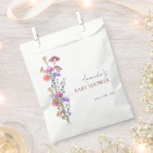 Rustikale, zarte Acrylblütendusche Bouquet Baby Geschenktütchen (Ausgeschnitten)