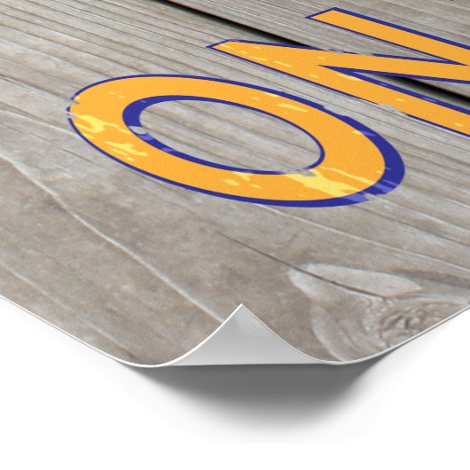 Rustikale Zeit, Champagner-Poster zu trinken Poster (Ecke)