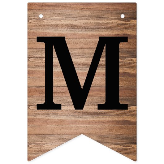 Rustikale Zuhause Sweet Zuhause Heart House Erwärm Wimpelkette (Dritte Fahne)