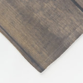 Rustikale Zuhause Sweet Zuhause Idaho Barn Wood Fleecedecke (Ecke)