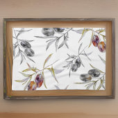 Rustikale Zweigstelle des Toskanischen Olive Geschirrtuch