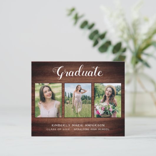 Rustikaler 3 Foto Landkreis Holz Budget Abschluss (Stehend Vorderseite)