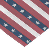 Rustikaler 4. Juli Kurzer Tischläufer (Ecke)