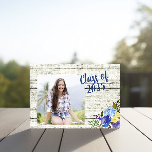 Rustikaler Abschluss Einladung