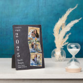 Rustikaler Abschluss Keepake FotoCollage Fotoplatte (Seite)