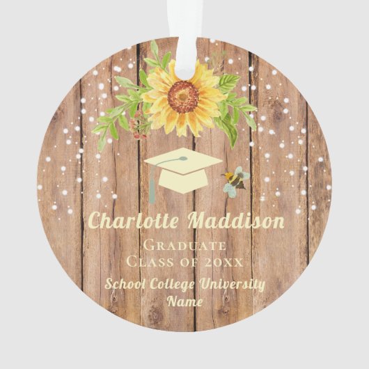 Rustikaler Abschluss Ornament (Rückseite)