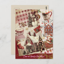 Rustikaler altmodischer Feiertagskarm