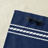 Rustikaler Anker der Nautischen Marine | Ihr Bootn Strandtuch (Beispiel)