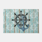 Rustikaler Anker Fußmatte (Vorderseite)