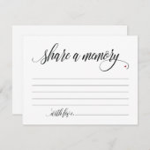 Rustikaler Anteil ein Gedächtnis-Beileid, Einladung (Vorne/Hinten)