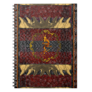 Rustikaler Antiker Renaissance-Foliant 3a Notizblock