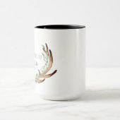 Rustikaler Antler & Grüne für Tante Tasse (Zentrum)