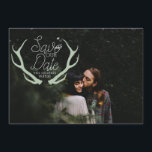 Rustikaler Antler Save the Date<br><div class="desc">Durch neu definierte Designs</div>