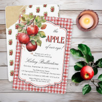 Rustikaler Apfel mit unserer Augenbabydusche