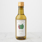 Rustikaler Apfelwein Flaschenetikett Weinetikett (Vorderseite)
