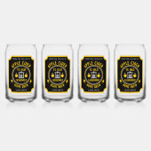 Rustikaler Apfelwein Personalisiert Dosenglas (Hinten)