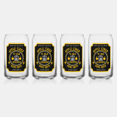 Rustikaler Apfelwein Personalisiert Dosenglas (Vorderseite)