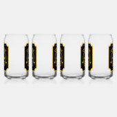 Rustikaler Apfelwein Personalisiert Dosenglas (Links)