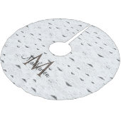 Rustikaler Asp Rustikaler Aspen Bark Weihnachtsbau Polyester Weihnachtsbaumdecke (Schrägansicht)