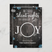 Rustikaler Baby Weihnachten (Vorne/Hinten)