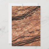 Rustikaler Backstein Weihnachtsweihnachtsweihe Par Einladung (Rückseite)