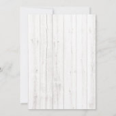 Rustikaler Backwettbewerb Freundes-Dankfest Kürbis Einladung (Rückseite)