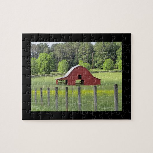 Rustikaler Barn Jigsaw Puzzle (Horizontal)