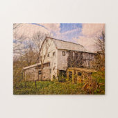 Rustikaler Barn Ohio. Puzzle (Horizontal)